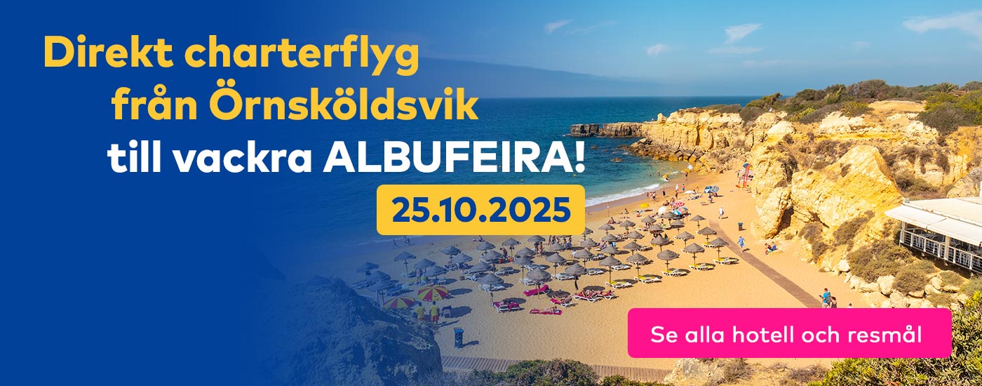 25.10. Örnsköldsvik – Albufeira