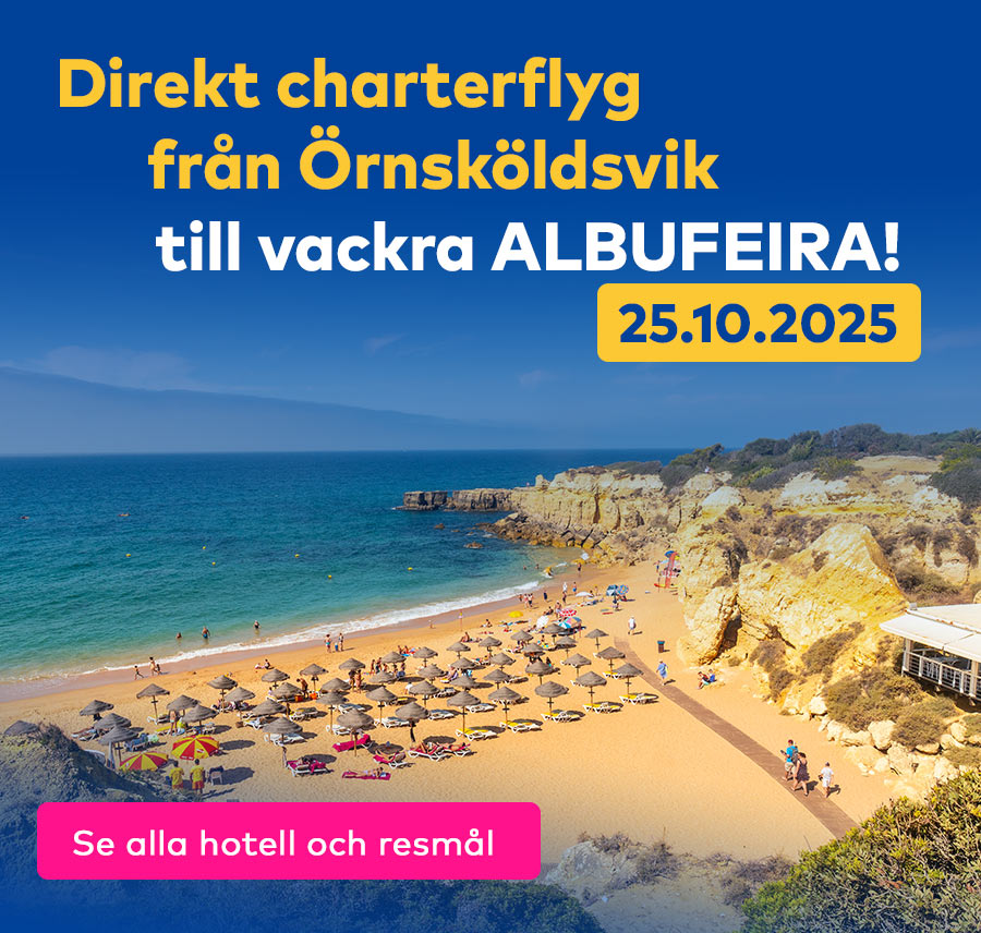 25.10. Örnsköldsvik – Albufeira